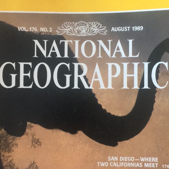 Vintage National Geographic Vol.#176 No.2 August 1989 - Picture 3 of 14